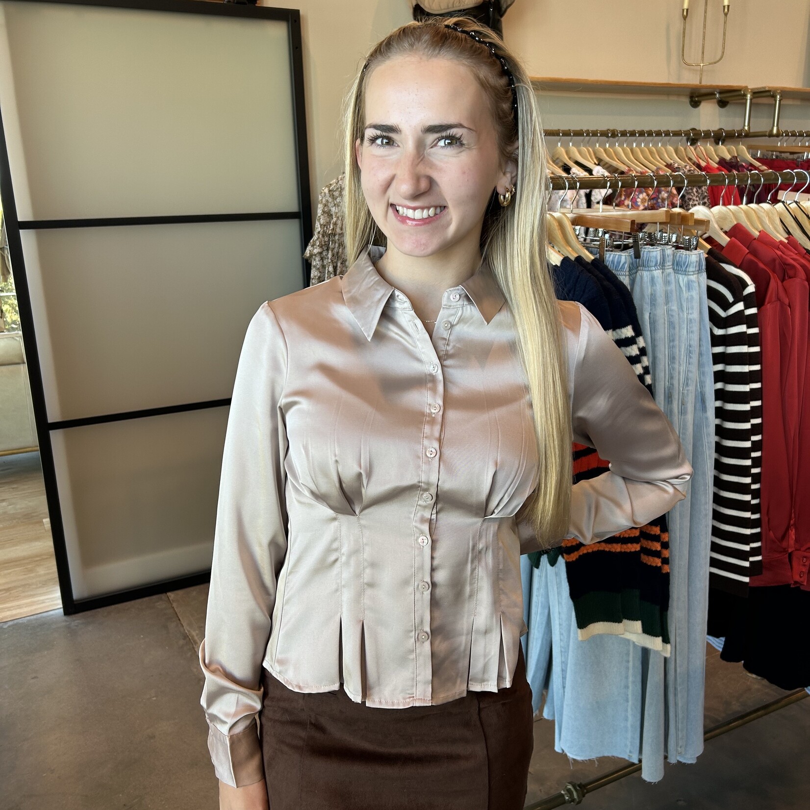 mod ref Satin Rina Top