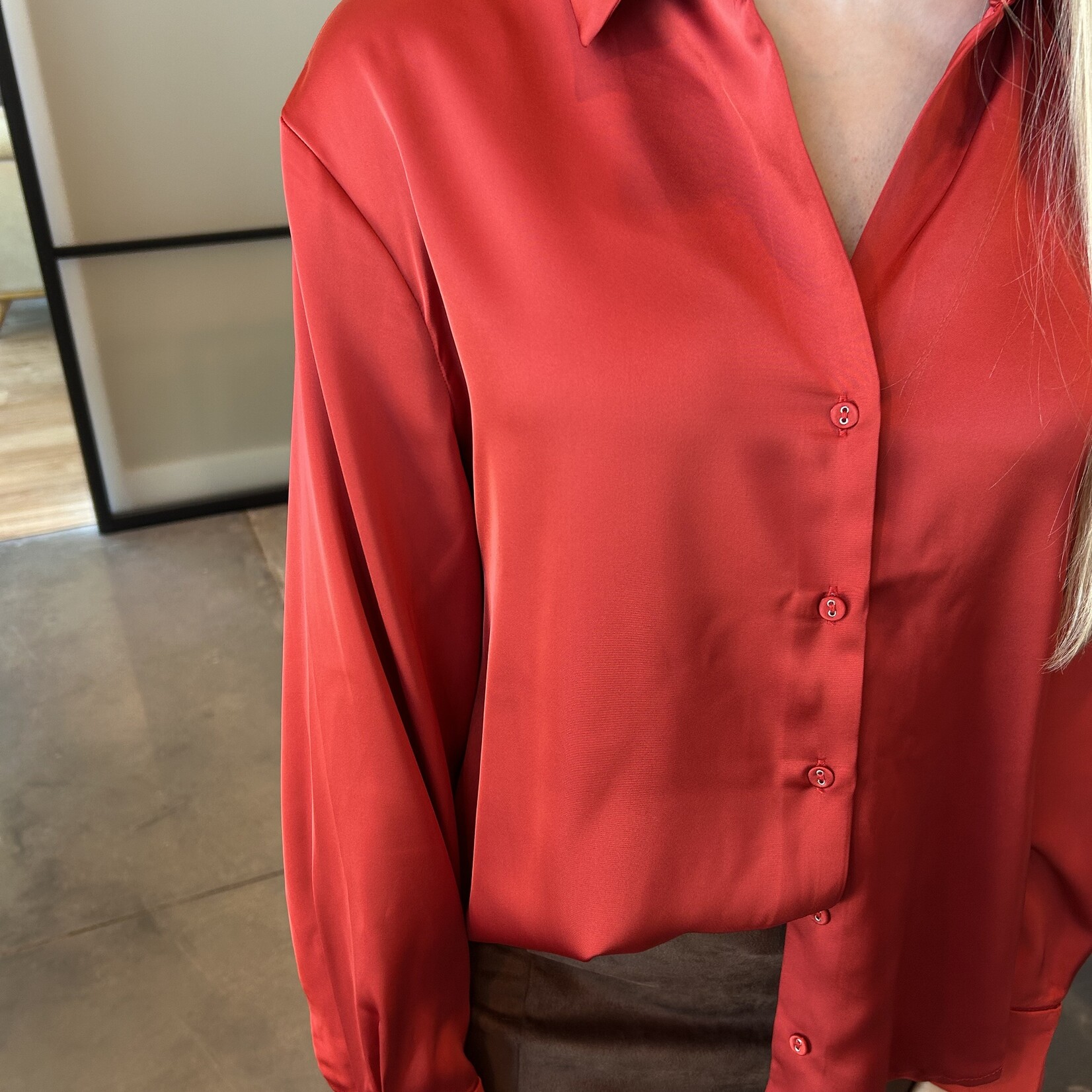 mod ref Satin Irina Top