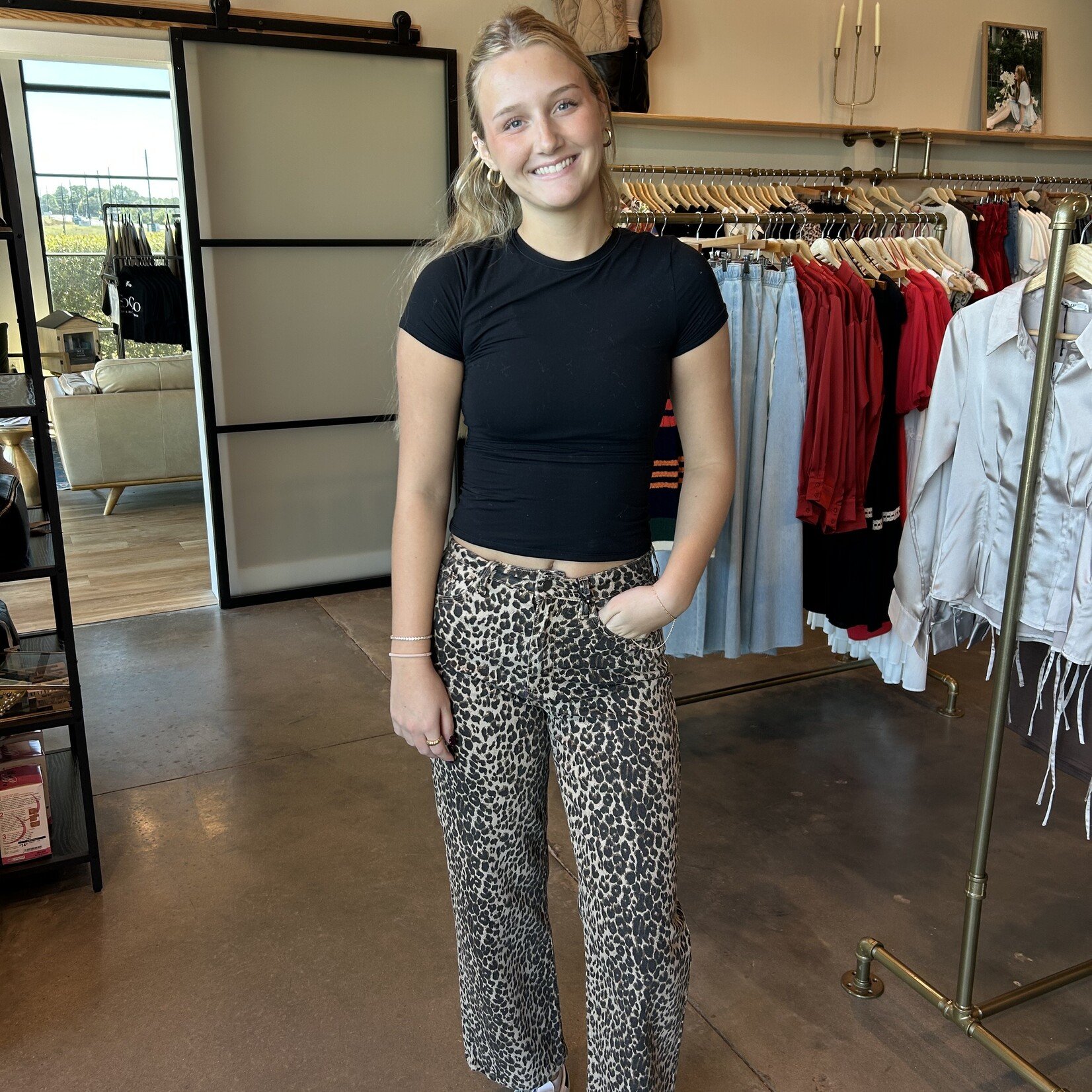 High Rise Vintage Straight Jeans