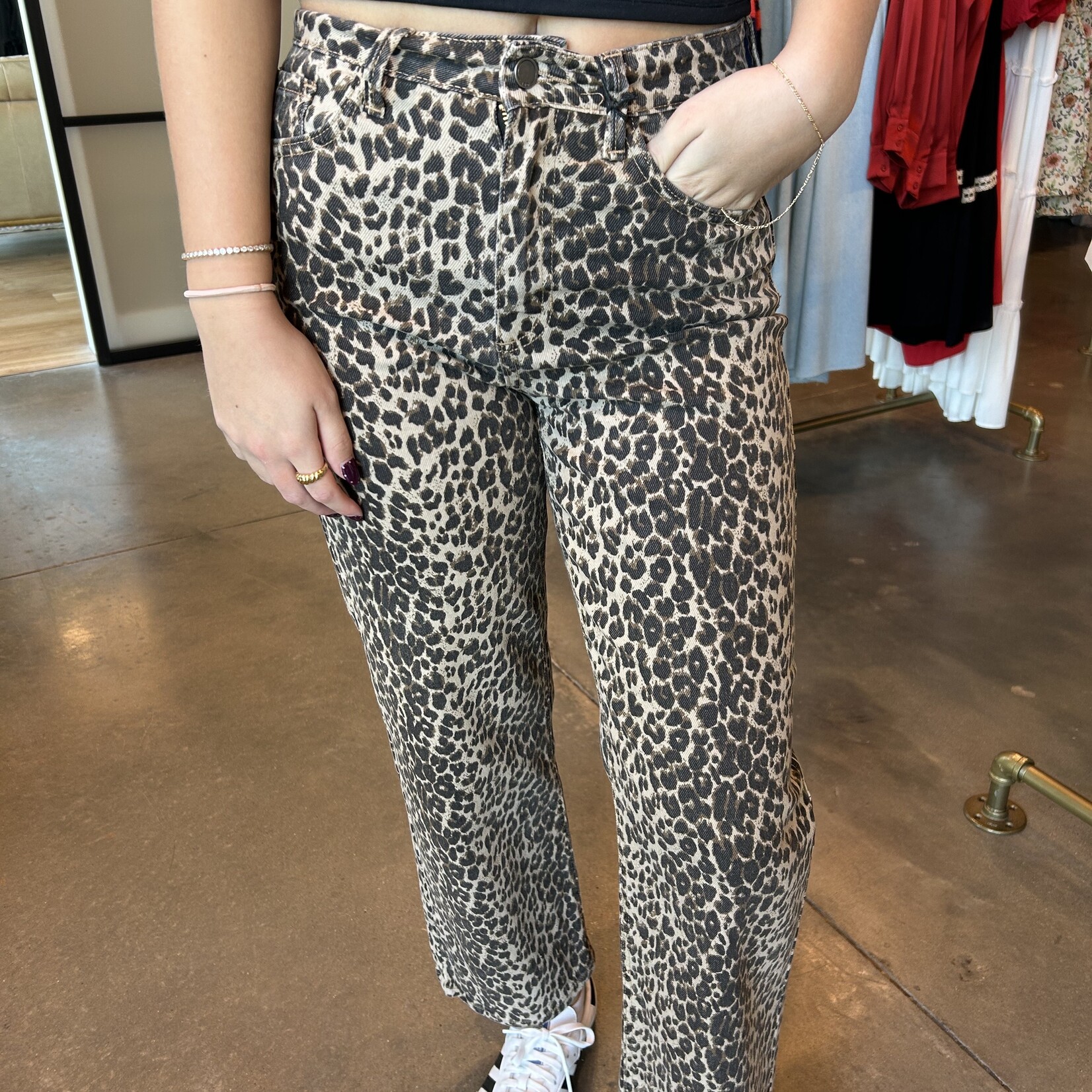 High Rise Vintage Straight Jeans