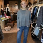 Low Rise Studded Baggy Jeans