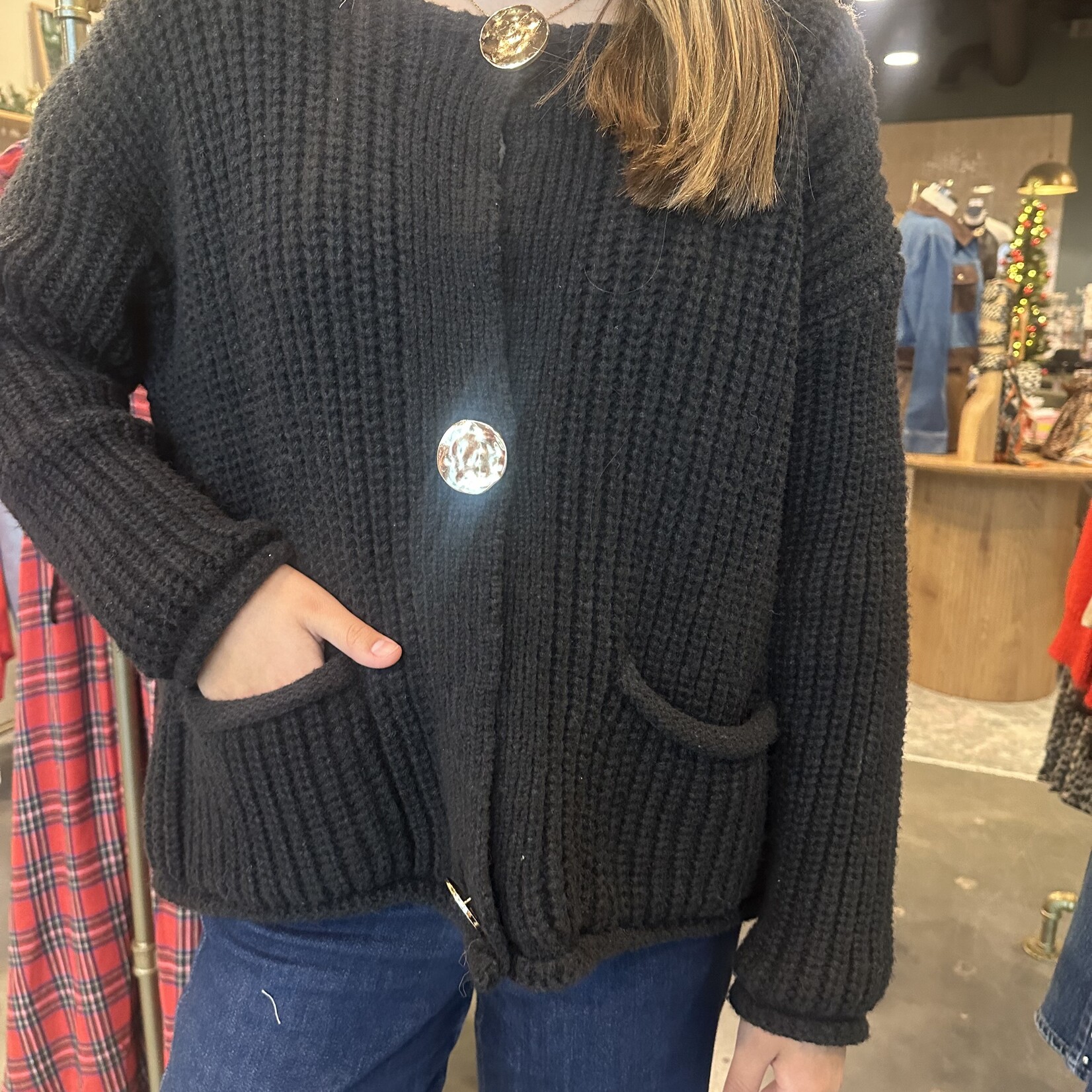sundayup Long Sleeve Chunky Sweater