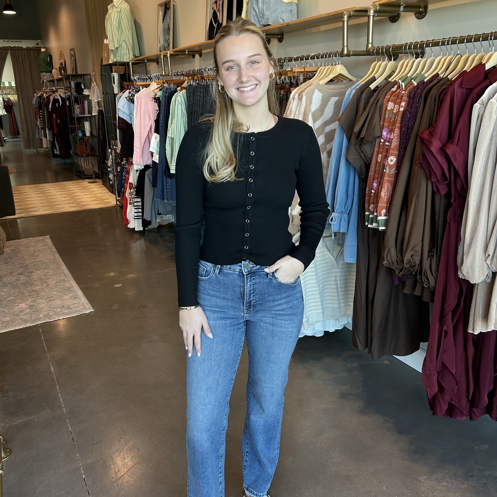 hidden Classic High Rise Straight Jean