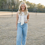 entro Faux Shoulder Sweater Tank