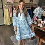 entro A-line Printed Mini Dress