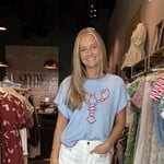 entro Lobster Print Knit Top