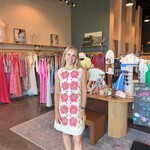 thml Floral Pattern Mini Dress