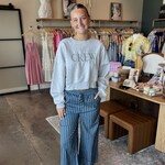 entro Striped Drawstring Pants
