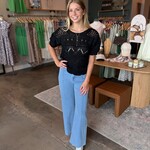 Sadie & Sage Annette Open Knit Sweater