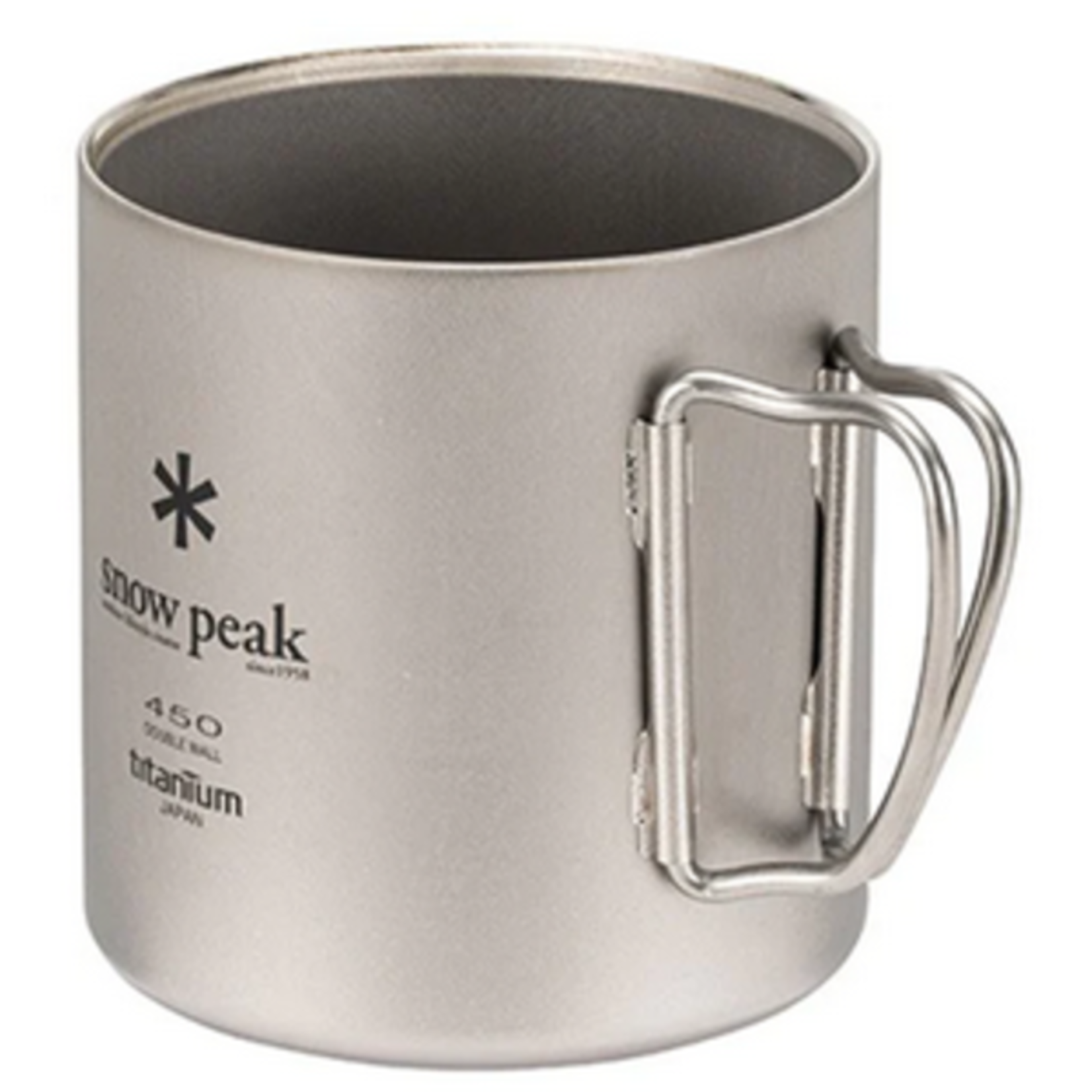 Snow Peak Snow Peak Titanium Mug 450ml Double Wall