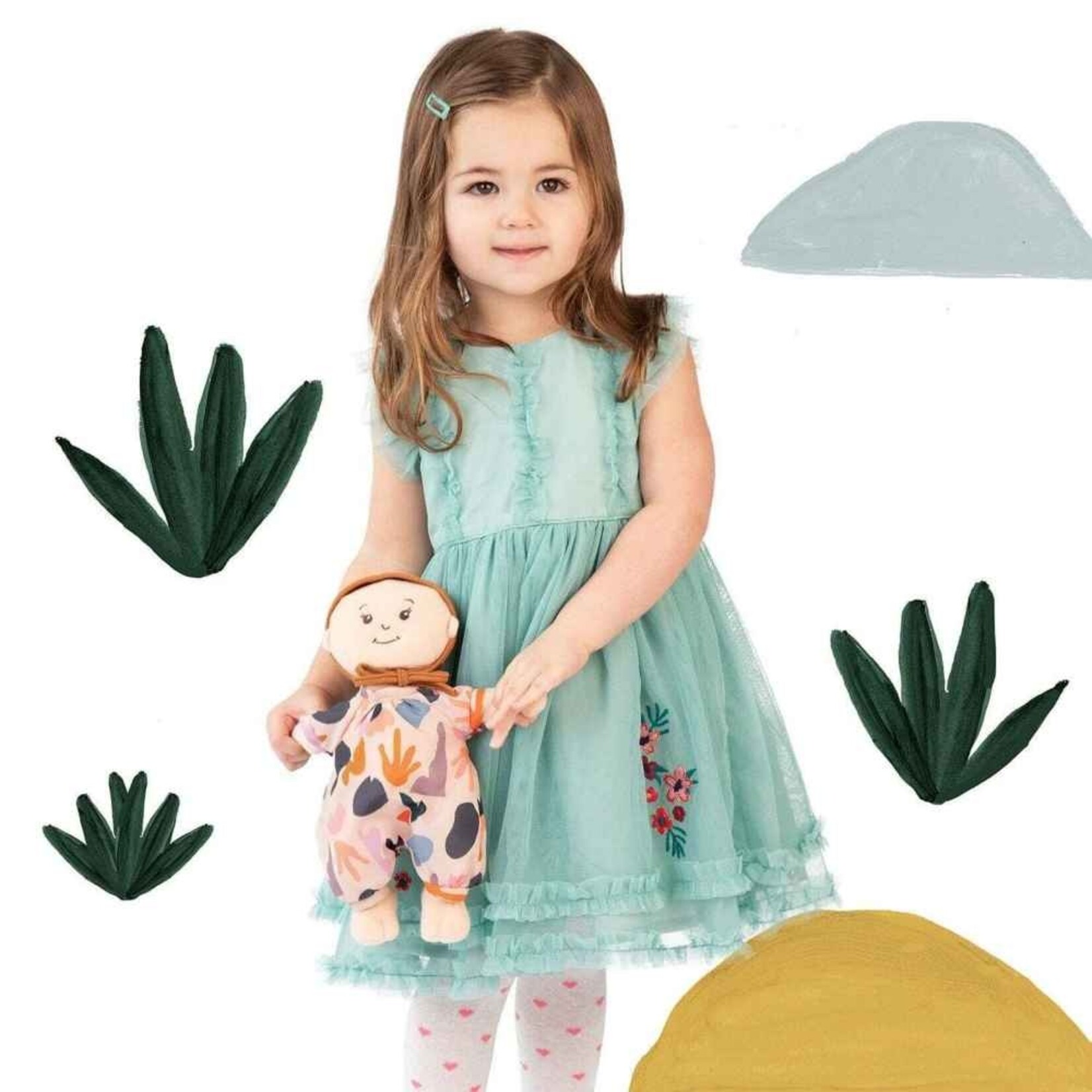 Manhattan Toy Wee Baby Stella- Botanical Garden Outfit