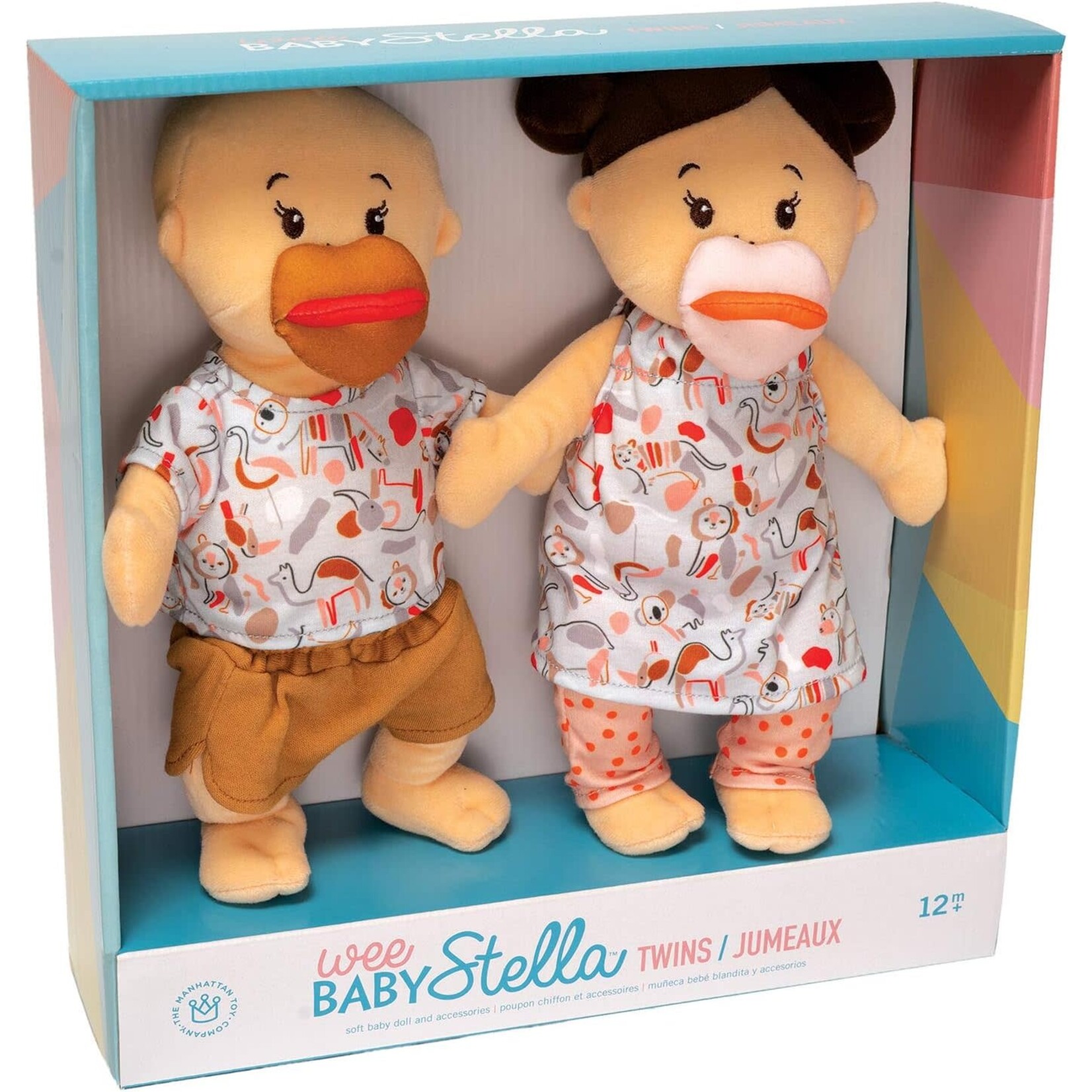 Manhattan Toy Wee Baby Stella Twins Peach