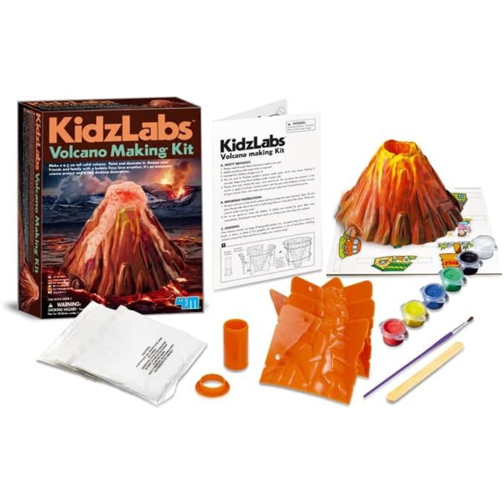 4M Kidzlabs Volcano Making