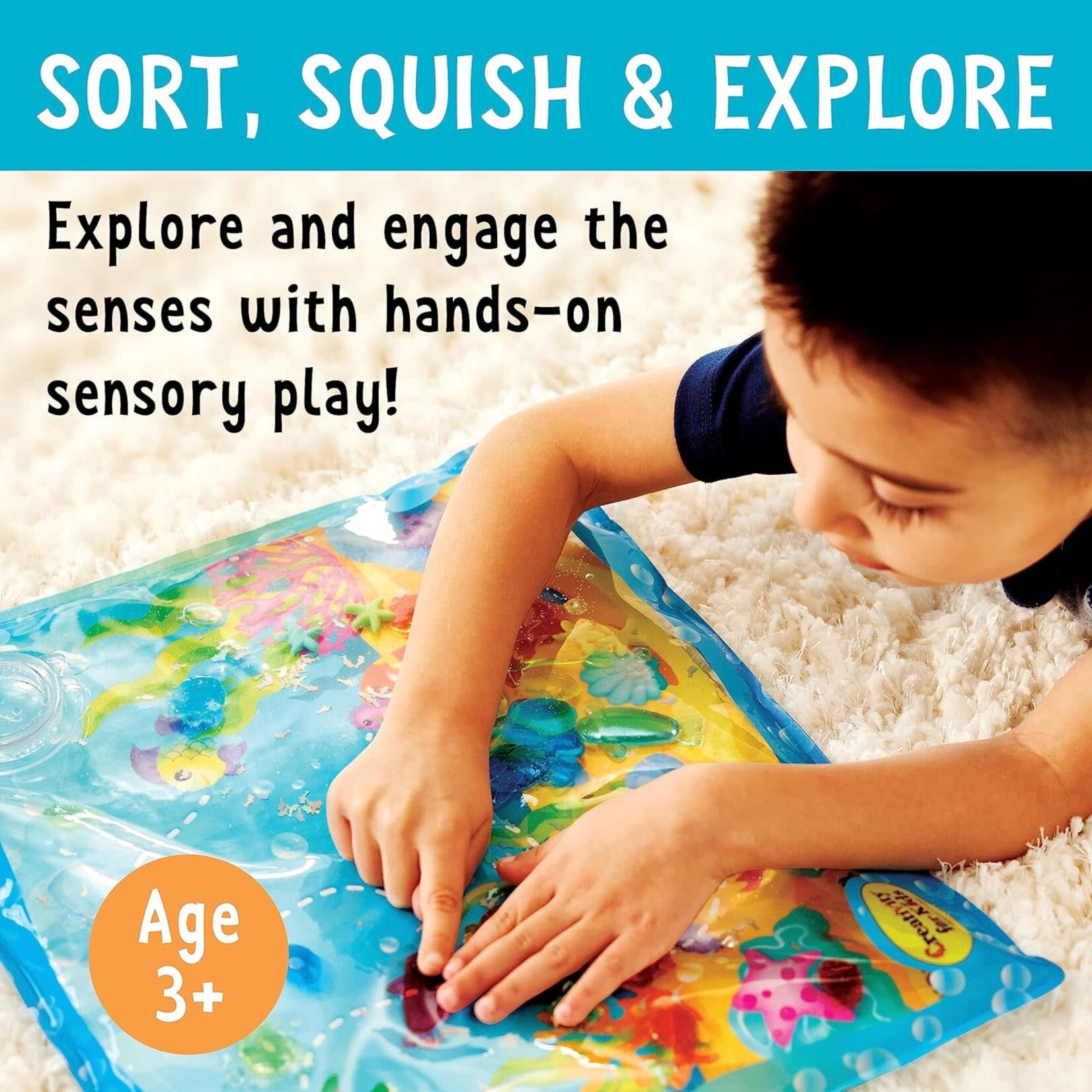 Creativity for Kids Sensory Squish Bag Ocean