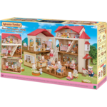 Calico Critters Red Roof Country Home Secret Attic Playroom