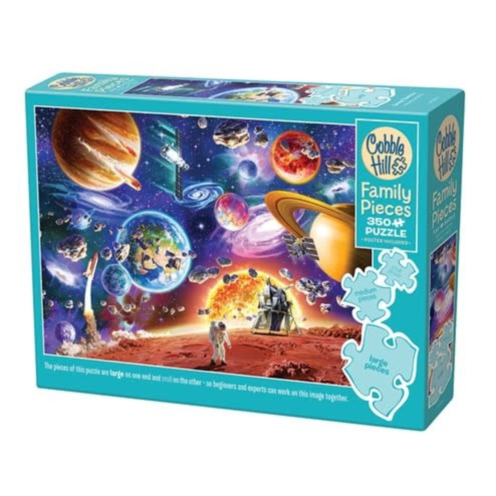 Cobble Hill Family Puzzle Space Travels 350pc