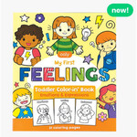 Ooly My First Feelings Toddler Color-in' Book