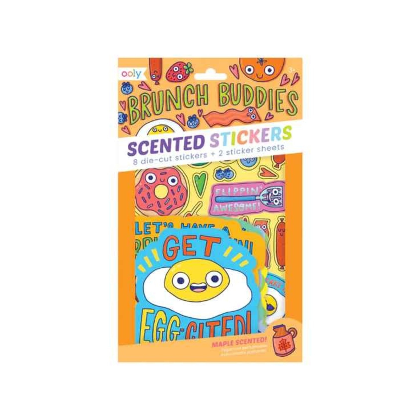 Ooly Stickiville Scented Stickers Brunch Buddies