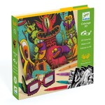 Djeco 3D Colouring Funny Monsters