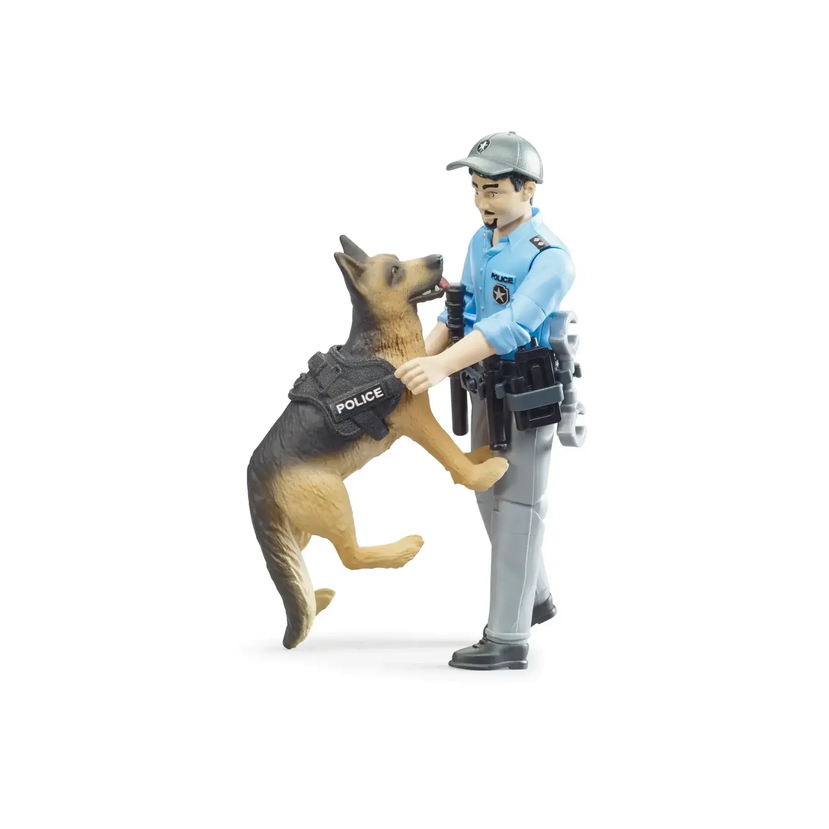Bruder Police Officer with Dog