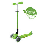 Globber Primo Foldable Plus with Lights- Lime