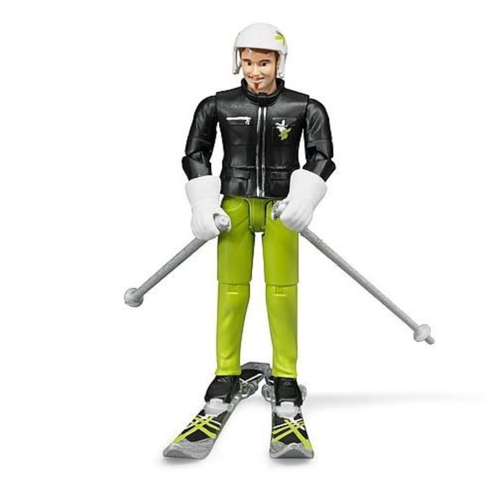 Bruder Skier with Accessories