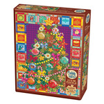 Cobble Hill Christmas Tree Quilt 275 pc