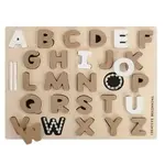 Uppercase Alphabet Puzzle Tracer