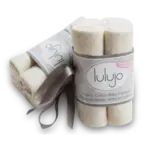 Lulujo Organic Cotton Wash Cloth -  4pack