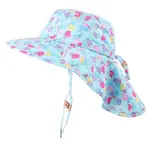 FlapJacks Sun Hat with Neck Cape Butterfly - Medium