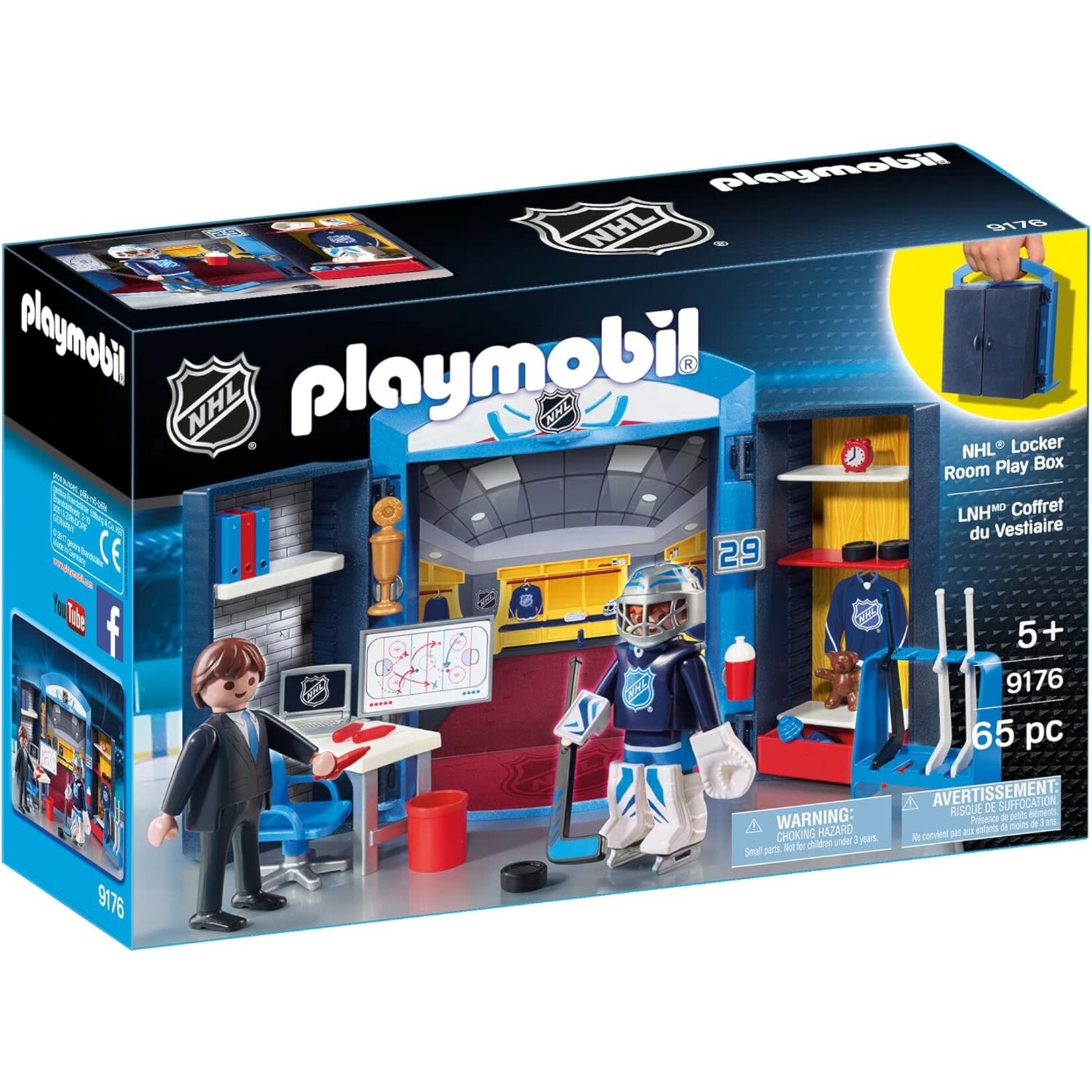 Playmobil NHL Locker Room Play Box