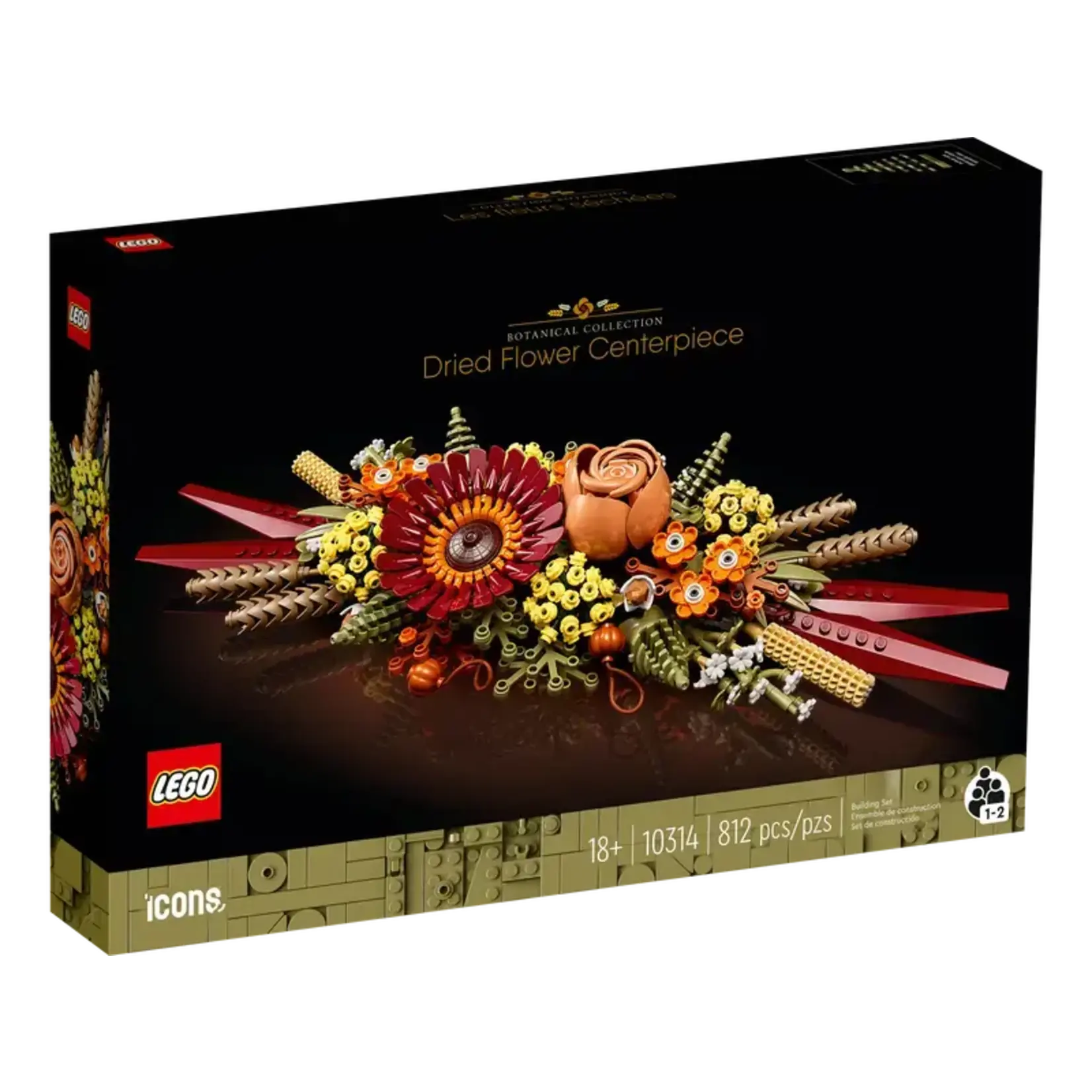 Lego Botanicals Dried Flower Centrepiece