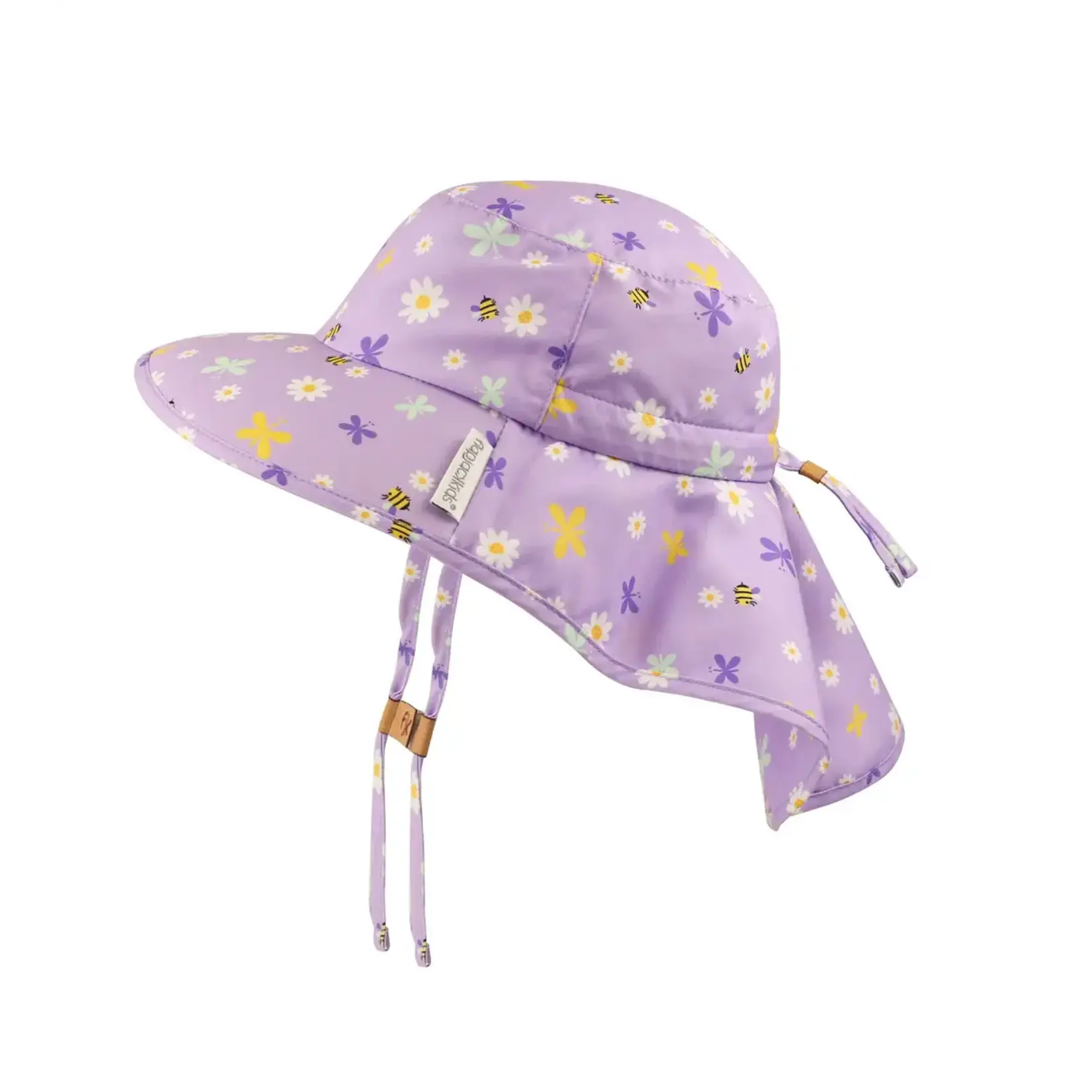 FlapJacks Daisy Sun Hat with Neck Cape