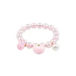 Pink Heart Bobble Bracelet