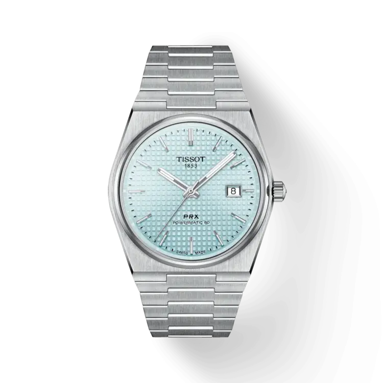 TISSOT TISSOT PRX POWERMATIC 80 T137.407.11.351.00  Diameter:40 mm Interchangeable quick release bracelet Up to 80 hours power reserve