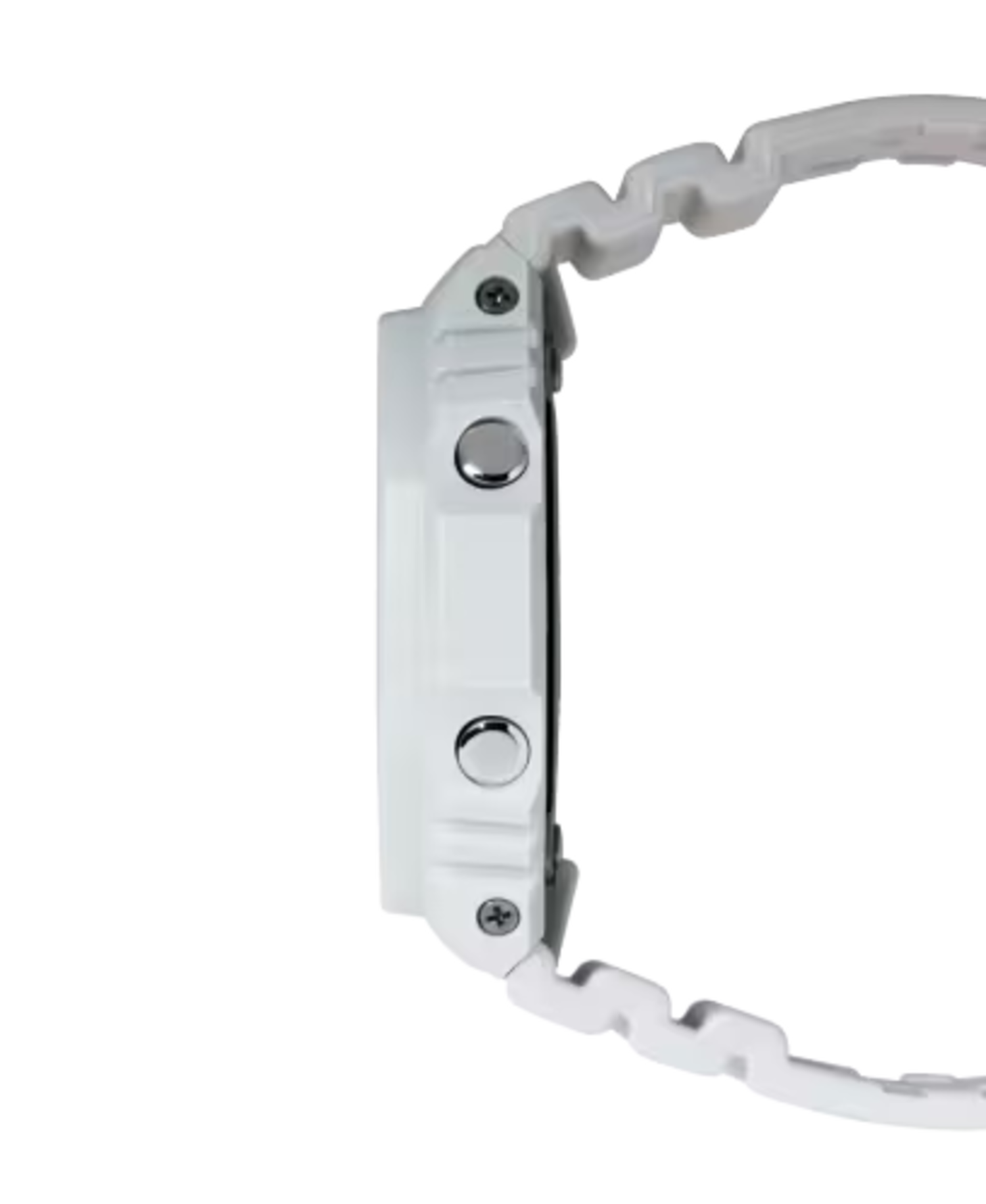 R)G SHOCK WHITE RESIN BAND CARBON CORE - LUMOS R)G SHOCK WHITE RESIN BAND CARBON CORE - LUMOS
