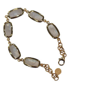 STEPHEN ESTELLE (Y)VERMEIL RAINBOW MOONSTONE BRACELET 925