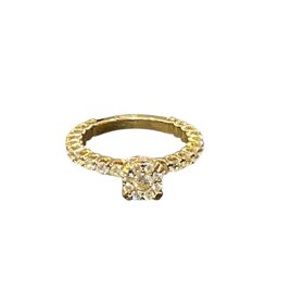 (Y)14KY 1.34CTW MULTI DIAMOND ILLUSION SET ENGAGEMENT RING