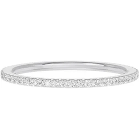 DS DESIGN INC. (Y)14K LAB 0.35CT LABGROWN DIAMOND BAND
