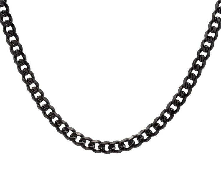 BLACKJACK (Y)BJ SS 24” 7MM CURB CHAIN NECKLACE