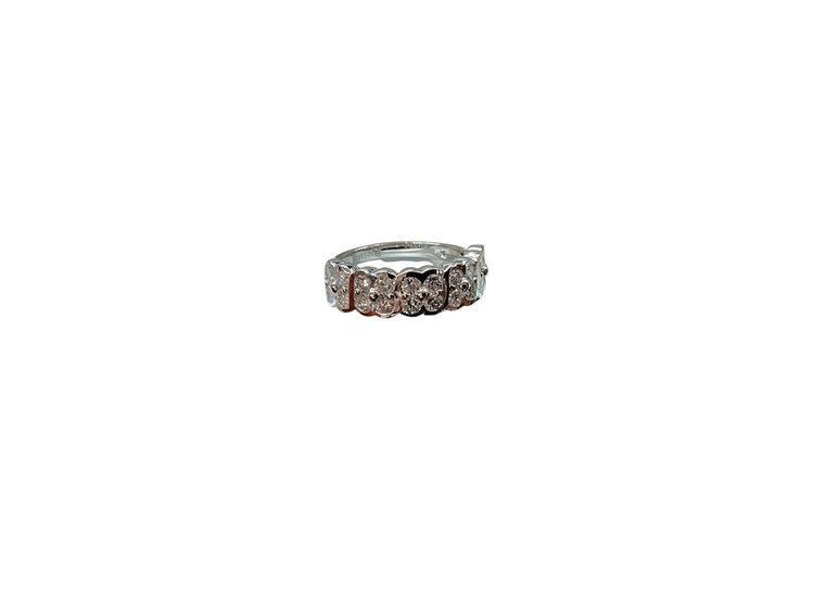 (R)925 LG 1.50CT FLOWER BAND