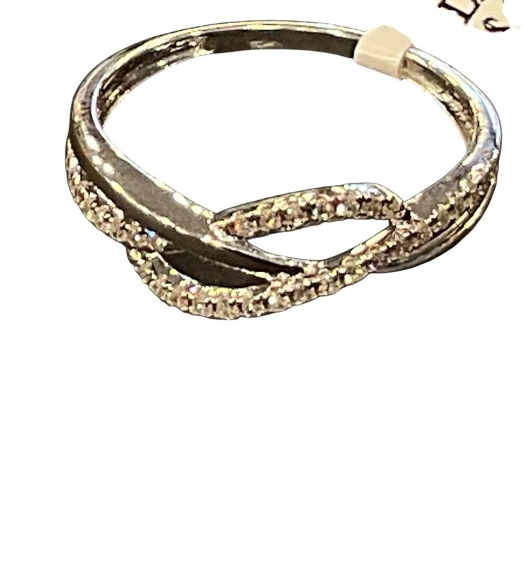 (Y)14KW 0.20CT DIA WAVE RING