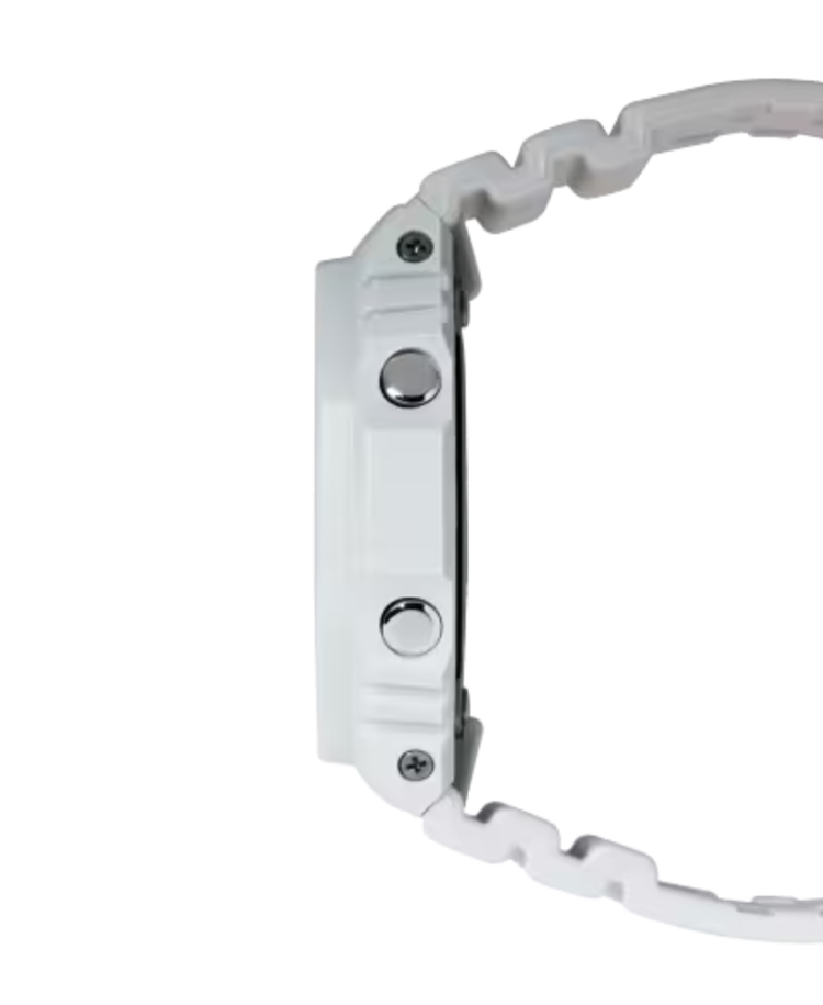 CASIO (R)GSHOCK GA2100-7A WHITE RESIN BAND CARBON CORE