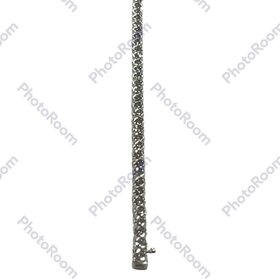 FJ KASHI (R)14K DIA 3.01CT WHITE GOLD 47 DIAMOND BEZEL SET TENNIS BRACELET