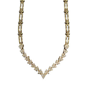 (Y)14K 2.00CT 16IN 28.3G DIAMOND NECKLACE YELLOW GOLD