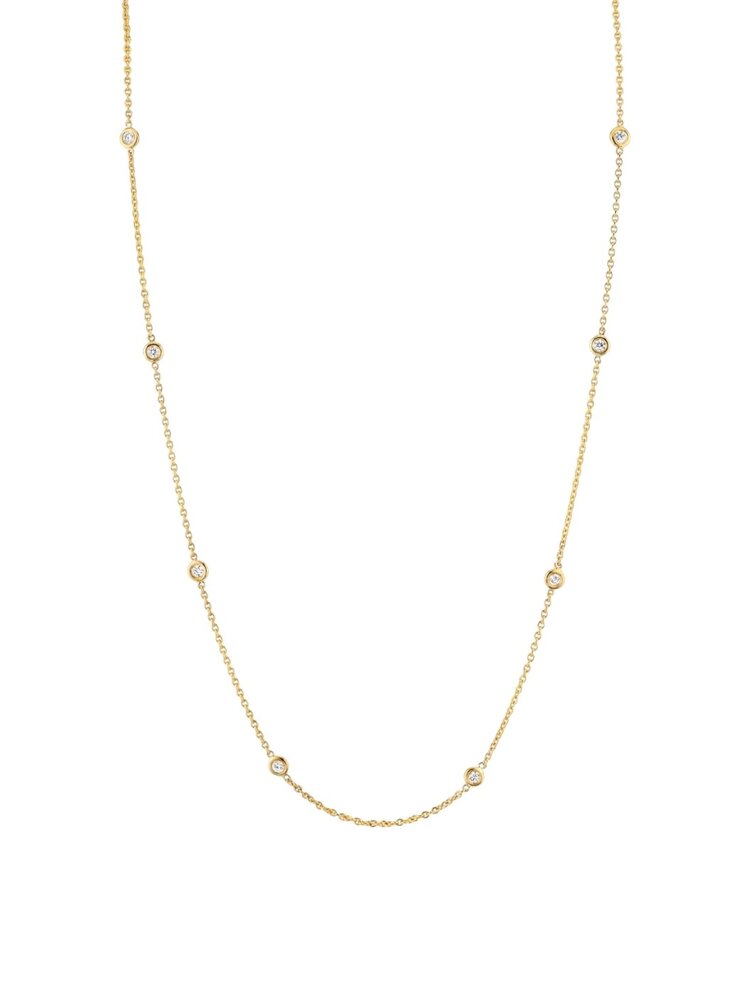 FJ KASHI (Y) 14KY .70CT DIAMONDS BY THE YARD CHAIN