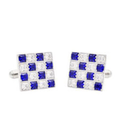BLACKJACK (Y)BJ CUFF LINK CUBIC ZIRCONIA