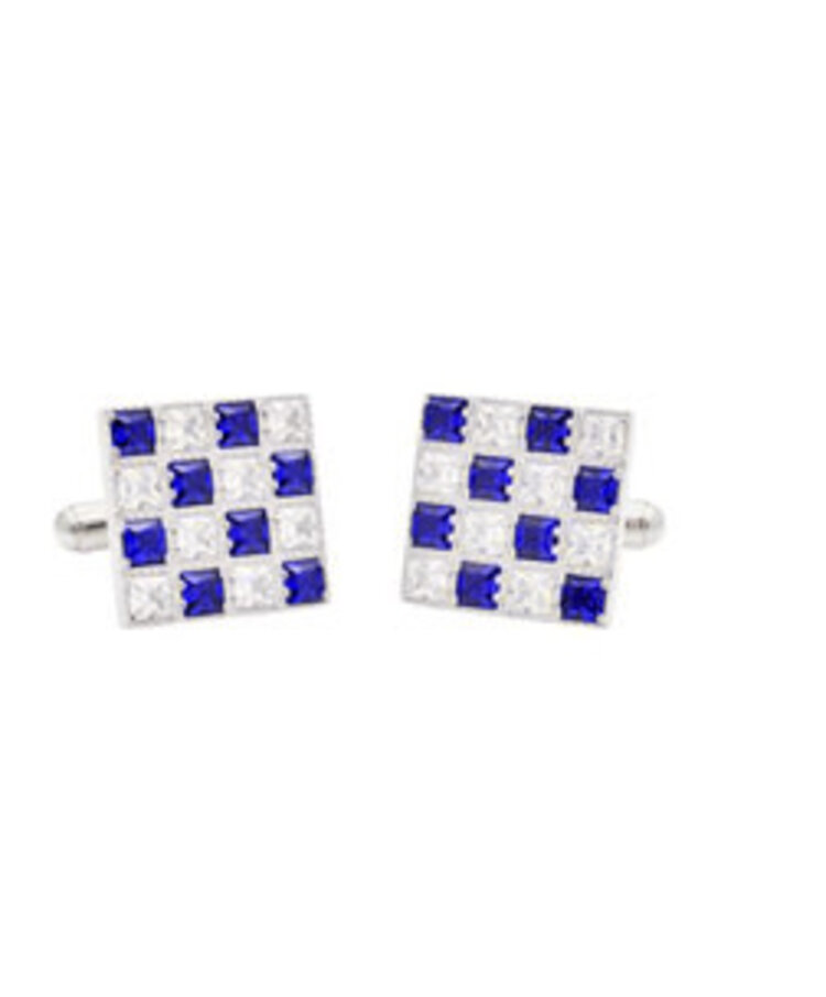BLACKJACK (Y)BJ CUFF LINK CUBIC ZIRCONIA