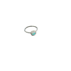 (R)14K OPAL 0.29CT DIA RING
