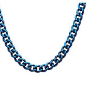 BLACKJACK (Y)BJ BLUE 24” 10MM CURB CHAIN